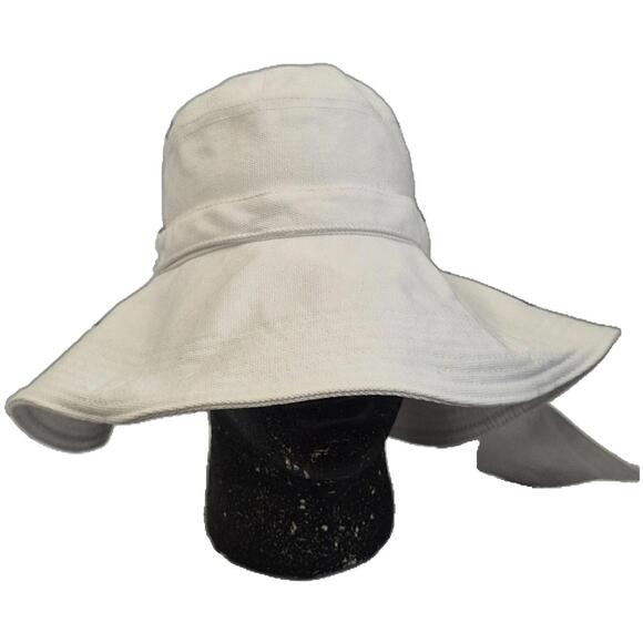 Helen Kaminski Australia Ladies White 100% Cotton 4.5in Wide